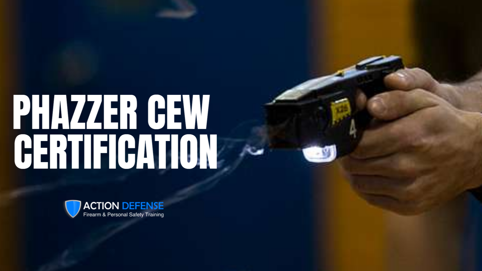 Conductive Energy Weapon Operator Certification - PhaZZer | Action ...
