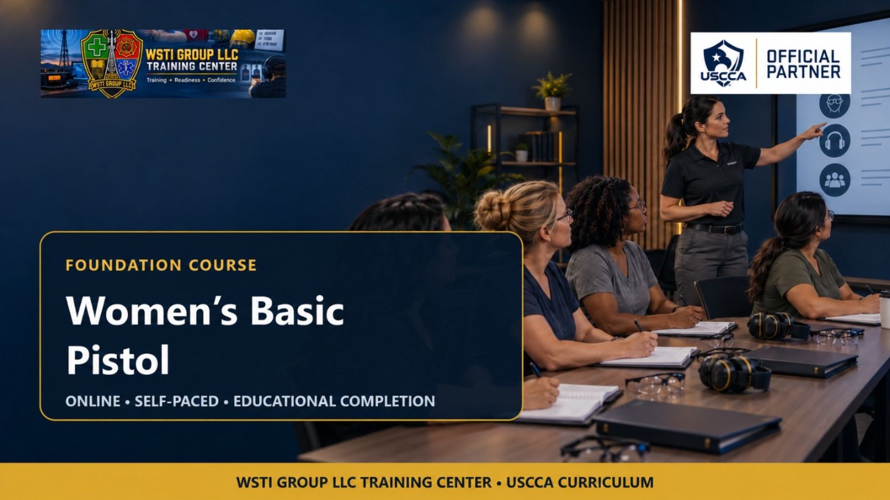 Women's Basic Pistol | W.S.T.I. Group LLC. | 11/24/26, 12:00 AM